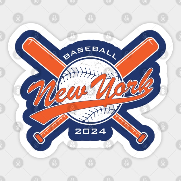 Mets 2024 Sticker by Nagorniak